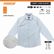 FDL Business Long Sleeve Shirts -BlueGrey