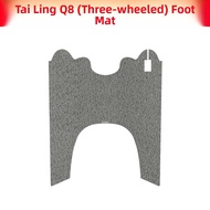 Zenneldeiy | Waterproof Anti-Slip Silk Circle Foot Pedal Pad for Tailing Q8 Three-Wheeler