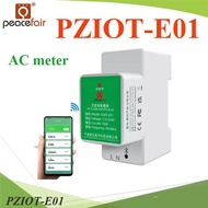 PZIOT-E01 AC Meter IOT 100A 70-260V Volt Amp Watt Electric Power WIFI Tuya App