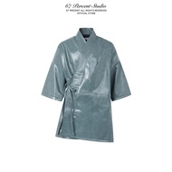Japanese Style Long LEATHERJacket 67PERCENT/67% - OBI LEATHER JACKET