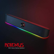 REDRAGON ADIEMUS GS560 RGB Desktop  Aux / USB SoundBar
