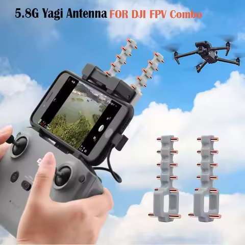 Yagi Antenna for DJI Mavic3/MINI2/Air2/Air2S FPV Combo Remote Controller2 Signal Booster 5.8GHZ Ante