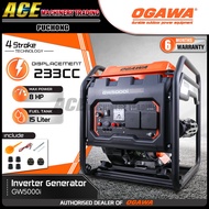 OGAWA GW5000I 223CC 8HP Gasoline Inverter Generator / 3.8kW 3600RPM