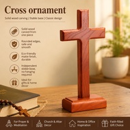 Jesus Cross Without Corpus Teak Wood Table Body Statue Brown JesusPOLOS Qualitynatural