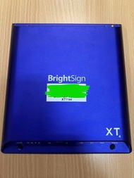 Brightsign XT1144  ( 4K Player not Apple TV ）網絡數字播放器 廣告機 電子餐牌