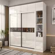 Sliding Door Wardrobe White Wardrobe Modular Wardrobe with Mirror Nordic Wardrobe 5ft Wardrobe 6ft W