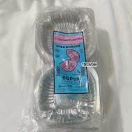 [50 PCS] burger mica - burger tray - burger tx mica - burger box mica