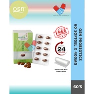[HEALCAREPHARMACY] OSN Active Guard Probiotic 60 soft gels x 400mg