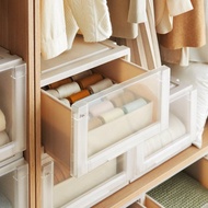 日本天馬 Fits unit 40面寬單層抽屜收納箱-高25CM-3入