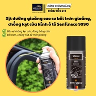 Xịt dưỡng gioăng cao su bôi trơn gioăng chống kẹt cửa kính ô tô Senfineco 9990 Silicon Spray dung tí