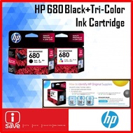 Original HP 680 Black Single / HP 680 Colour Single / HP 680 1 + 1 (Black+Colour) Ink Cartridge