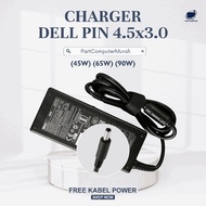 Dell Latitude 3 Laptop Charger Adapter Pin Type (4.5*3.0mm / 7.4x5.0mm Type-C/) 19.5V 20V 45W/65W/90