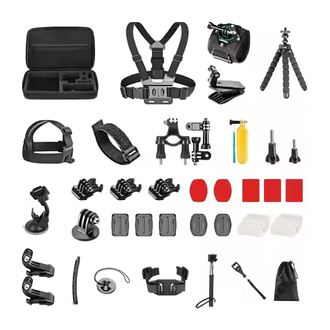 OEM Mechrig Action Camera Accessory Kit 50 in 1 For GoPro Hero/Max/Fusion DJI OSMO Insta 360 SONY AK