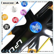 MAGICIAN1 Crank Cover, MUQZI Alloy Bicycle Teeth Plate, High Quality Waterproof MTB Foldable Bicycle Bicycle Accessories