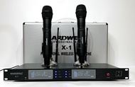 Microphone Mic Wireless Hardwell X1 Handheld Original.