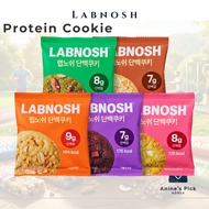 [Labnosh]  Protein Cookie 40g | 9g High Protein & Fiber | 5 Gourmet Chewy Flavors