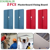 STAYREAL2R 2pcs Plasterboard Fixing Board, Support Sloped Ceiling Positioning Plate, Disassembly Mou