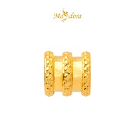 MASDORA 999 Gold Pendant Loket Emas ~ Golden Tube (EMAS 999/24K) -- FREE 925 SILVER NECKLACE