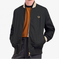 FRED PERRY Jacket 100%ORIGINAL Trendy Sports Stand Collar Jacket Zipper Casual Men's Jacket Jaket le