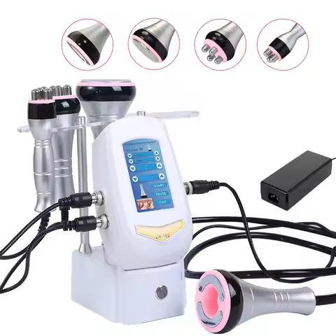NEW 4 IN 1 40K Cavitation Ultrasonic Bipolar RF Radio Frequency Multipolar Vacuum Body Slimming Fitn