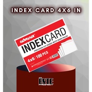 Advance Index Card 4x6 | 100 Sheets | Study, Flashcards, Office & School Use