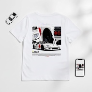 KRMK Unisex Children's Distro T-Shirt with Car Image FERRARI F40 LBWK LIBERTY WALK