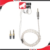 FiiO LC-RD or LC-RD Pro, MMCX In-Ear Monitors Upgrade Cable: with Swappable Plugs MMCX Replacement C