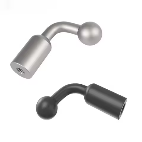 17mm 17.5mm Ball Head Adapter for Phone Tablet GPS Navigator Bracket Holder 1/4 Thread to 17mm Ballh