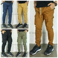 Jogger pants six pocket