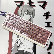 [Special Blend Ice Crystal Clear]Peach Blossom Guide PC Original Keycap Mai Cong ace68ace68wooting L