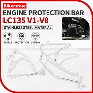 LC135 V1-V8 Engine Block Protector Stainless Steel Side Engine Bracket Casing Engine Guard LC 135 V2
