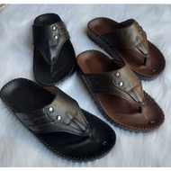 Dép nam quai kẹp xỏ ngón da bò cao cấp BQ2