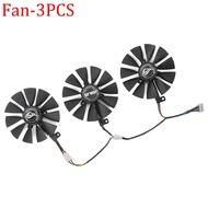 สำหรับ ASUS ร็อคสตริกซ์ GeForce RTX 2060 2070พัดลมระบายอากาศวิดีโอการ์ด87มม. T129215SH RTX2060พัดลมท