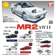 Toys Cabin 1/64 TOYOTA MR2 AW11 × All 4 Types Set Full Comp Gacha Gacha Capsule Toy