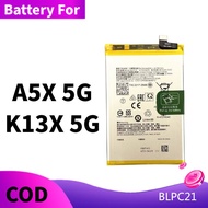 Bateri BLPC21 sesuai untuk OPPO A5X 5G Battery K13X 5G