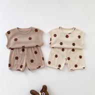 Kiddielabs [2 COLORS] Hyeri Set Bear Baby Clothes Set Bear Bear Clothes Bear Suit