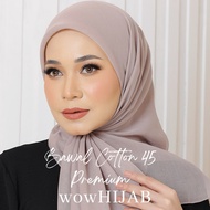 BAWAL Cotton Voile On Point (BIDANG 45) tudung bawal bawal cotton bawal cotton voile