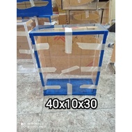 Acrylic display case 40x10x30