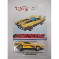 Diecast Hot Wheels 71 MUSTANG MACH 1 I HW Flying Customs MIX A Hotwheels Kids Toy Car