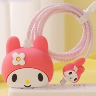 Gratis Ongkir - Set Pelindung Kabel Charger HP / Set 4 in 1 Cover Charger HP / Set Pelindung Kabel 4