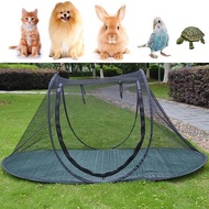 J140 Pet Play Net Folding Tent For Cats Pet Puppy Net Tents Dog House Dog Cage Pet Soft Dog Cat Outdoor Enclosure Portable Cage