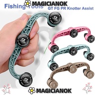 MAGICIANOK Fishing Tools, G-T FG PR Leader Connection Knotting|Professional Wire Lines Knot Assist K
