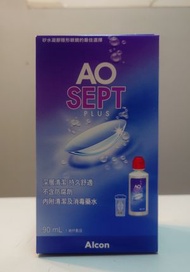 Alcon - AO SEPT PLUS【有效日期：2025/10】隱形眼鏡護理雙氧水護理液 90ml (旅行裝)