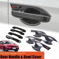 2022 -2024 Honda Civic FE Door Handle Cover Door Bowl Cover 11th Civic Exterior Accessories Protecto