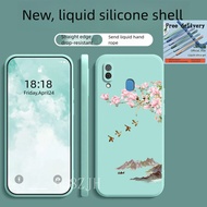 Casing Samsung A20 A30 phone case new bird soft shell shockproof phone case