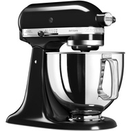 KitchenAid 5KSM125 - Artisan Tilt Head Stand Mixer with basic accessories, 4.8L, Onyx Black Versatil