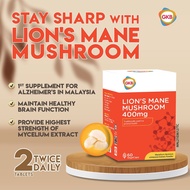 GKB Lions Mane Mushroom (Mal) 60s (good for brain health) | Alzheimer / memory boost / general healt