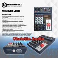 HARDWELL MiniMix 400 Usb Bluetooth Recording To PC Original Audio Mixer