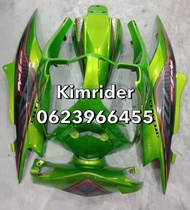 ชุดสี เฟรม mio2ตา มีโอ 2 ตา yamaha MIo mx115 รุ่นปี 2009-2011 ครบชุด 5 ชิ้น  ช่องไฟหน้ามีไฟ 2 ช่อง ส