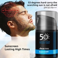 Men Moisturizing Sunscreen 50g Spf50+pa+++ Refreshing Not Greasy Uv Protection Isolation For B2j6